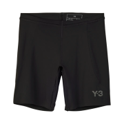 (W) Y-3 Running Short Leggings Black