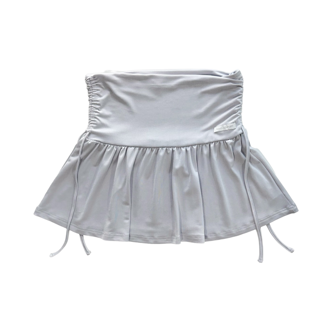 - (W) Jichoi Shirring Skirt Pearl