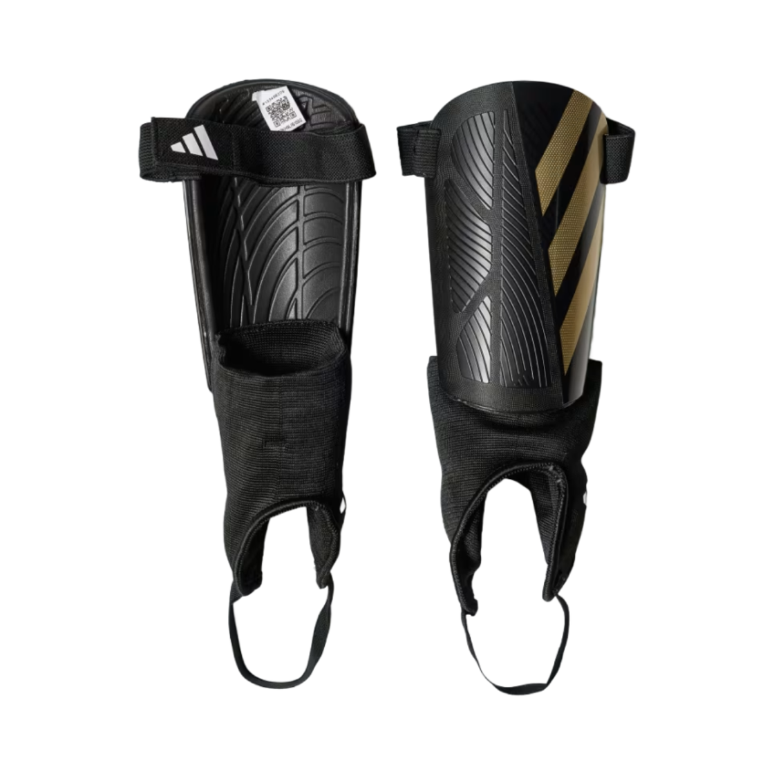 IP3997 Adidas Tiro Match Shin Guards Black Gold Metallic