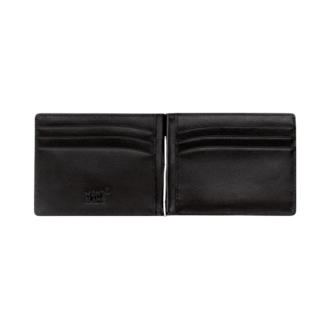 5525 Montblanc Meisterstuck 6cc Money Clip Wallet Black - #2