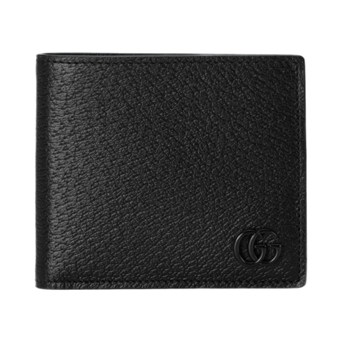 428725-1T56F-1000 Gucci GG Marmont Leather Coin Wallet Black Leather
