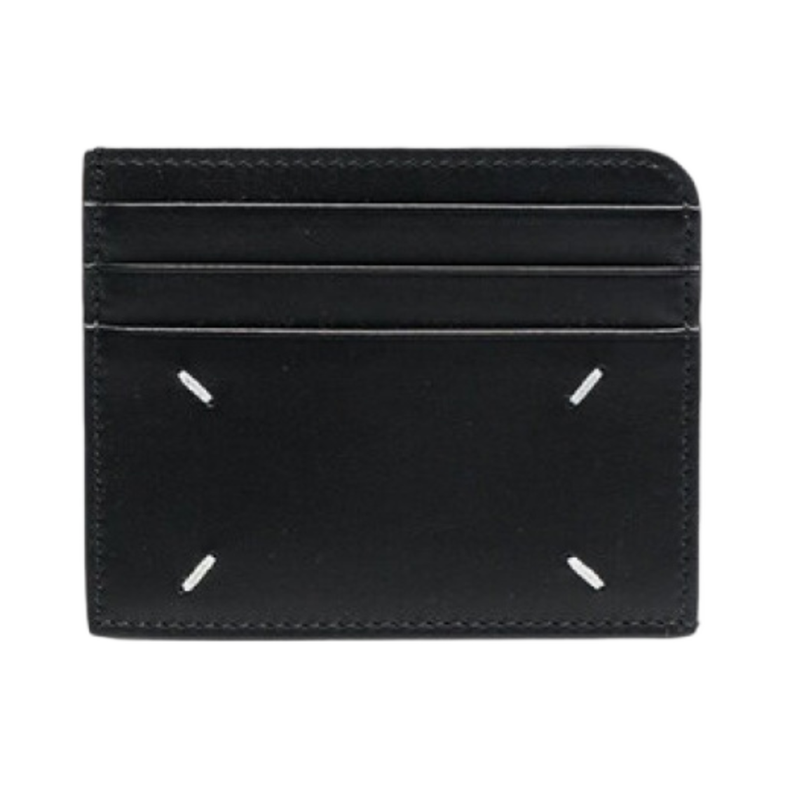 메종 마르지엘라 넘버링 로고 스무스 레더 카드 홀더 블랙(Maison Margiela Numbers Logo Smooth Leather Card Holder Black) - 2