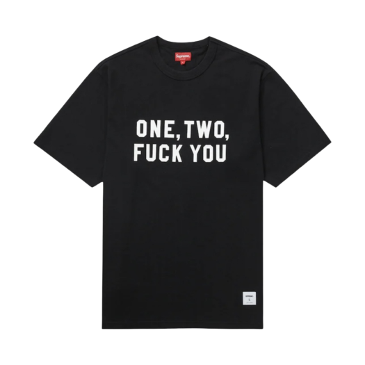 슈프림 원 투 퍽 유 숏슬리브 탑 화이트 - 23SS | Supreme | KREAM