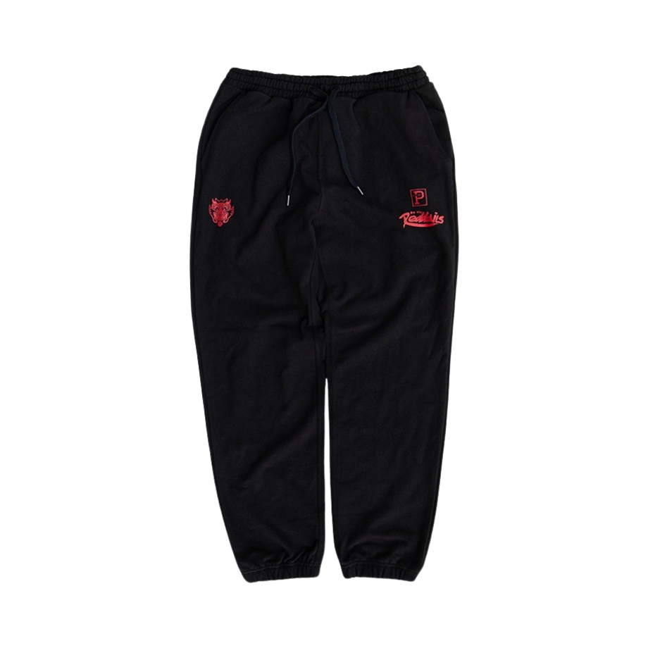 P22RDSP001BK [KREAM 단독] Over The Pitch x Red Devils Sweatpants Black