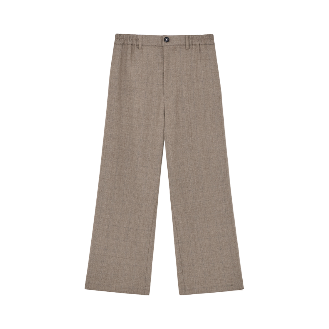 알렌느 와이드 울 체크 팬츠 베이지(Haleine Wide Wool Check Trousers Beige (WB110))