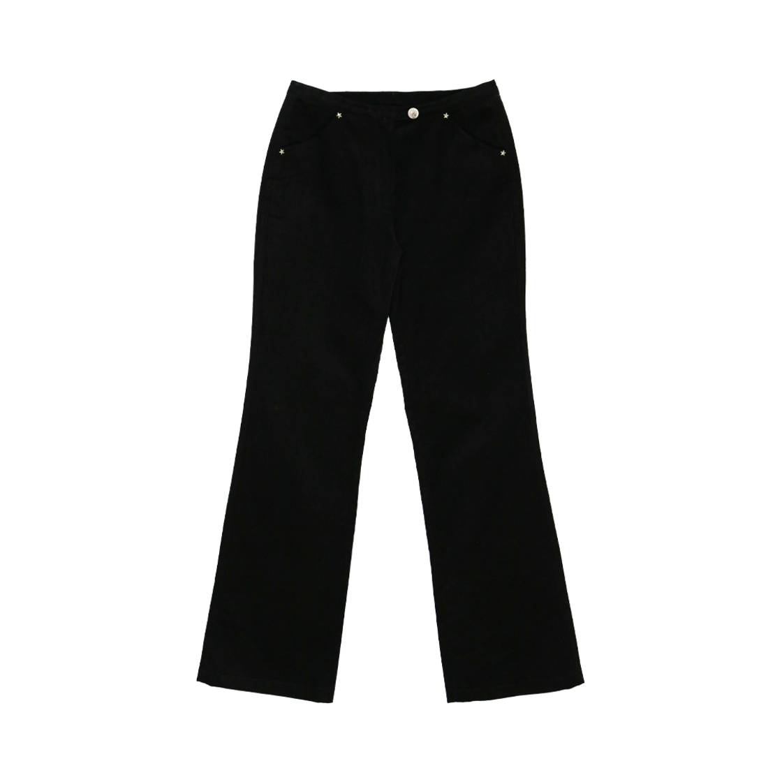 나비버스 스타 코튼 팬츠 블랙(NAVIVERSE Star Cotton Pants Black)