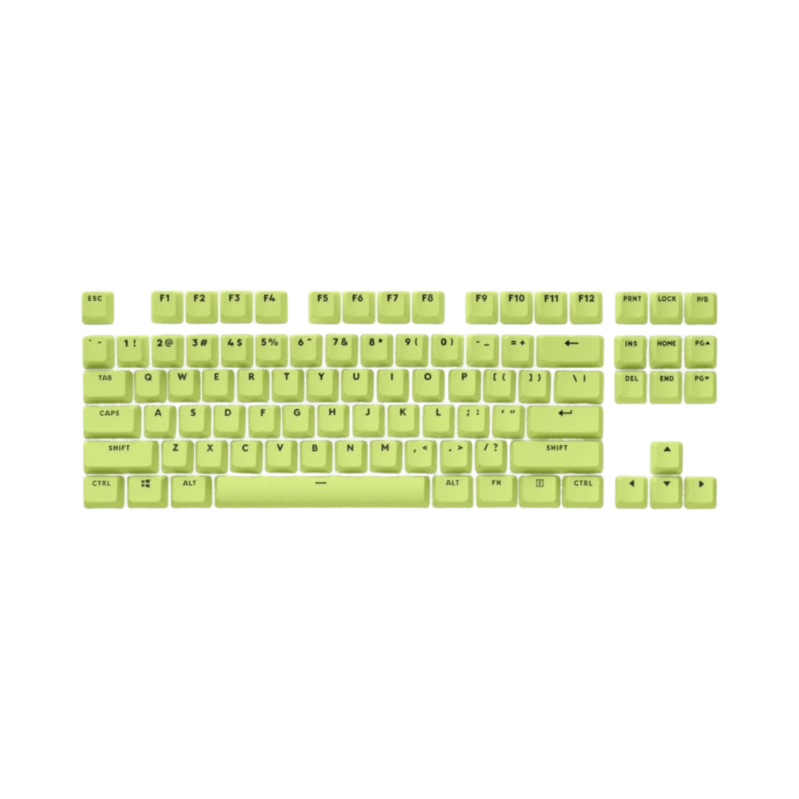 로지텍 오로라 컬렉션 G715, G713 키캡 그린 (국내 정식 발매 제품)(Logitech Aurora Collection G715, G713 Key Caps Green (Korean Ver.)) - 1