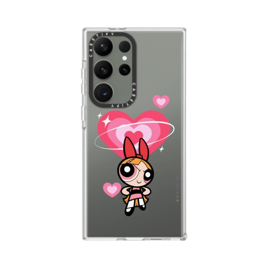 케이스티파이 x 파워퍼프걸 갤럭시 커스텀 블라썸 클리어 케이스 클리어(Casetify x The Powerpuff Girls Galaxy Custom Blossom Clear Case Clear) - 1