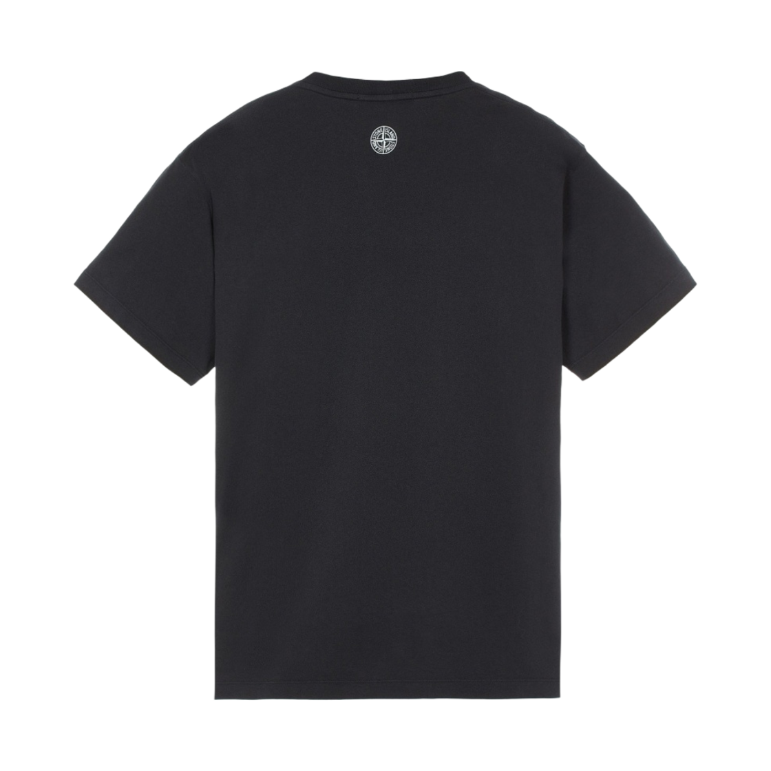 스톤 아일랜드 2NS92 30/1 코튼 저지 트리크로미아 원 프린트 가먼트 다이드 티셔츠 블랙 - 22SS(Stone Island 2NS92 30/1 Cotton Jersey Tricromia One Print Garment Dyed T-Shirt Black - 22SS) - 2