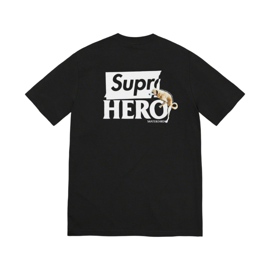 슈프림 안티히어로 도그 티셔츠 블랙 - 22SS(Supreme Antihero Dog T-Shirt Black - 22SS)