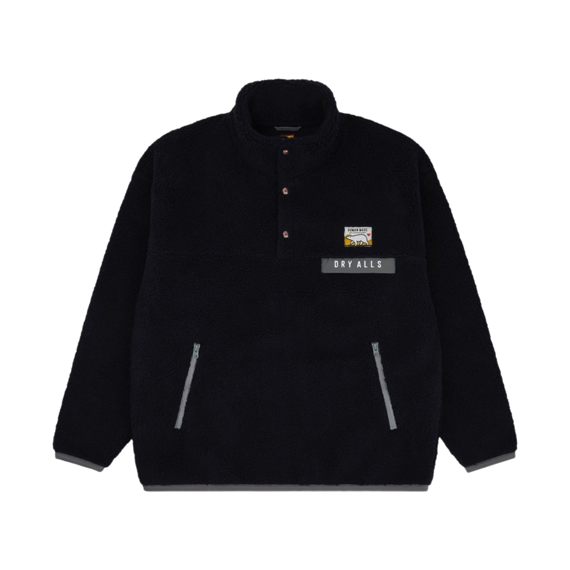 휴먼 메이드 보아 플리스 풀오버 네이비(Human Made Boa Fleece Pullover Navy) - 2