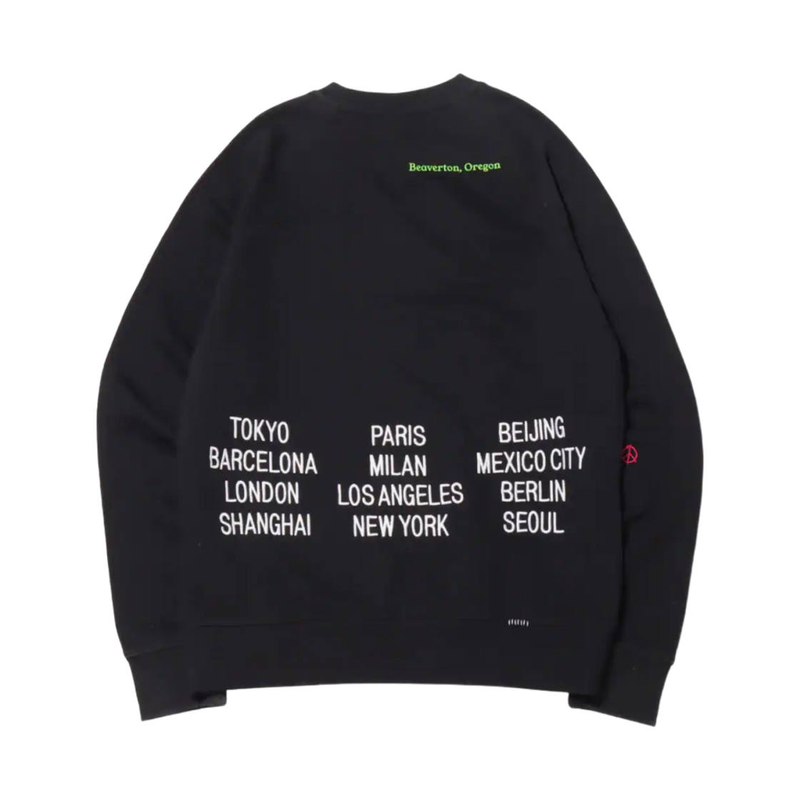 나이키 월드투어 크루넥 블랙 - 아시아(Nike World Tour Crewneck Black - Asia) - 2