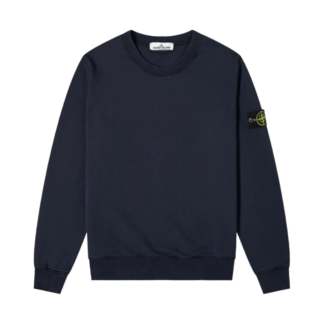 스톤 아일랜드 63051 크루넥 스웨트셔츠 네이비 블루 - 21SS