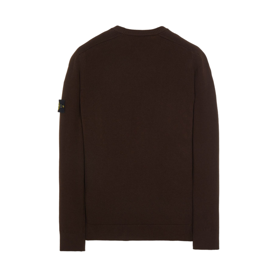 스톤 아일랜드 508A1 스트레치 울 크루넥 니트 다크 브라운 - 21FW(Stone Island 508A1 Stretch Wool Crewneck Knit Dark Brown - 21FW) - 2