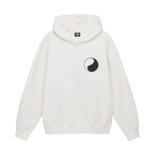 Stussy x Our Legacy Drop Shadow Pigment Dyed Hoodie Natural