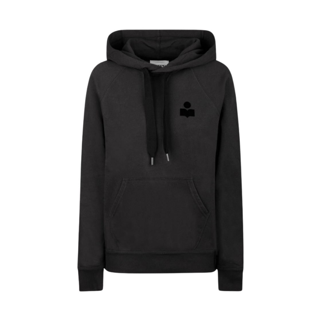 SW0002FA-A1M07E-02FK (W) Isabel Marant Malibu Hoodie Sweatshirt Faded Black - 23SS
