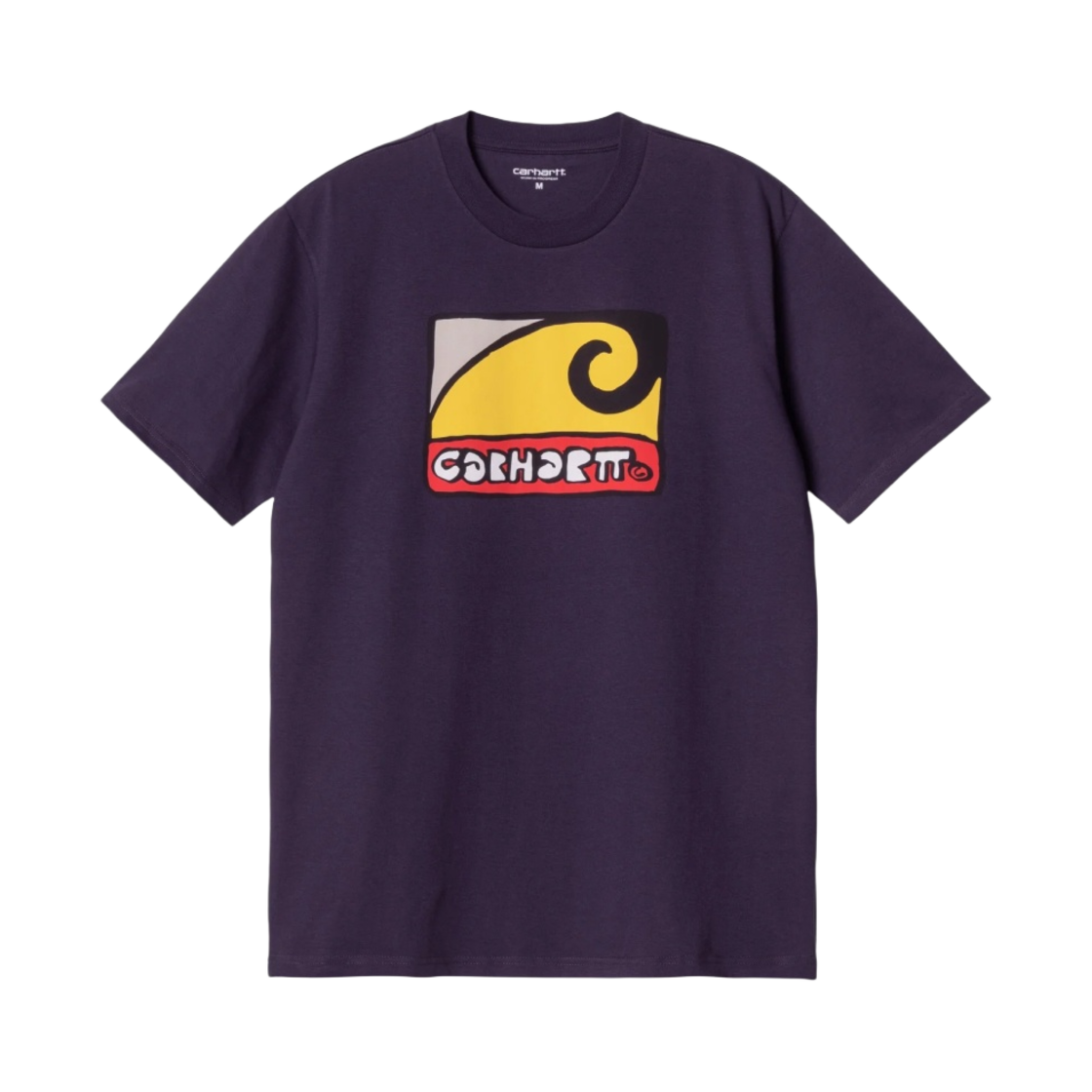 칼하트 WIP 숏슬리브 피보 티셔츠 까시스(Carhartt WIP S/S Fibo T-Shirt Cassis) - 1
