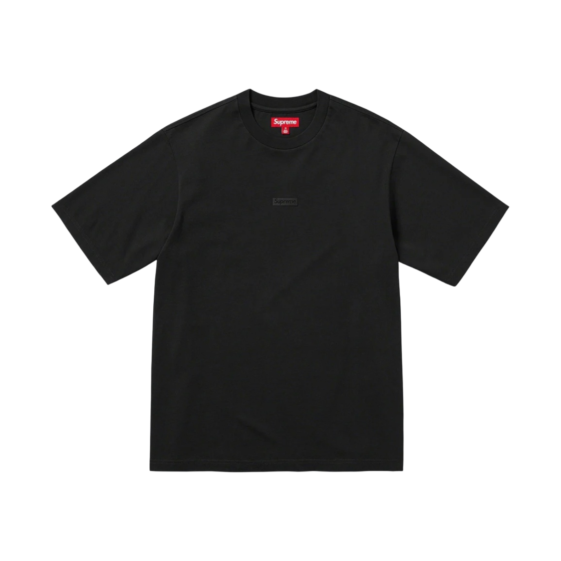 슈프림 하이 덴시티 스몰 박스 숏슬리브 탑 블랙 - 23FW(Supreme High Density Small Box S/S Top Black - 23FW) - 1