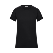 (W) Moncler Cotton Jersey T-Shirt Black - 24SS