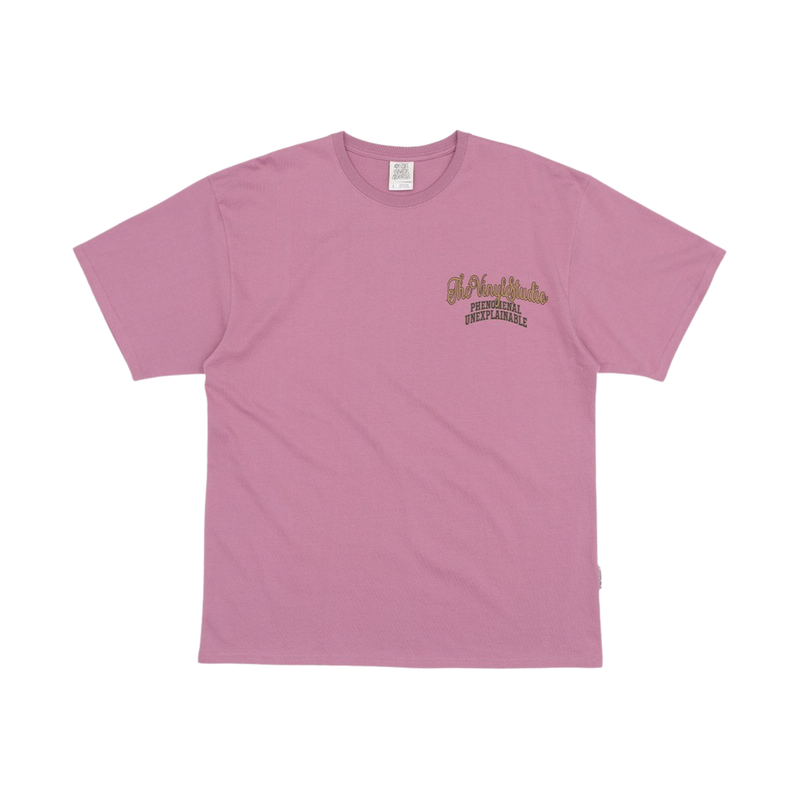 더바이닐하우스 ARC 로고 티셔츠 핑크