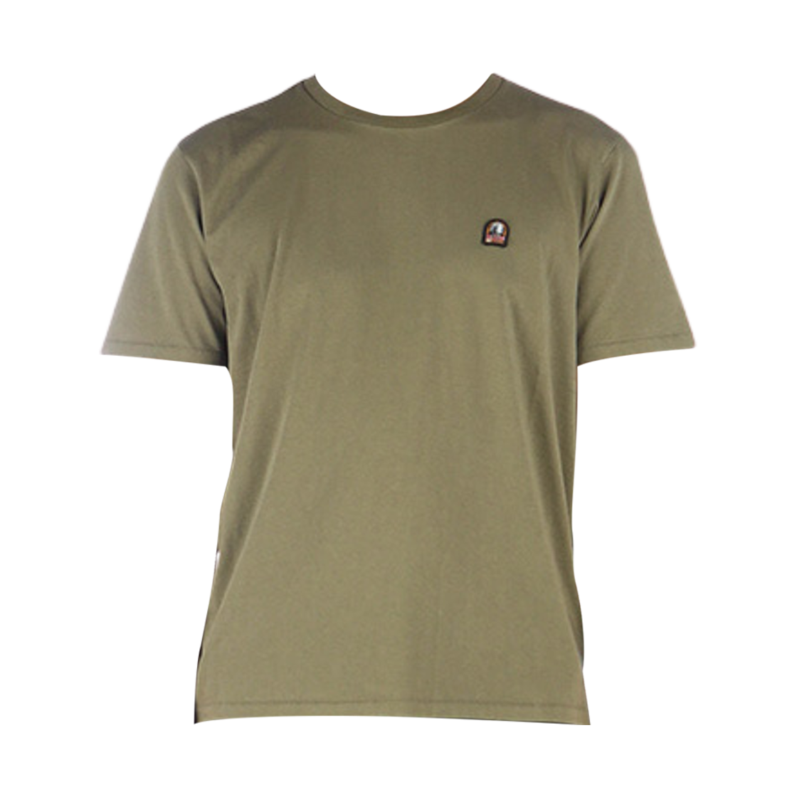 23SMPMTEEBT02201 Parajumpers Logo Patch T-Shirt Khaki - 23SS