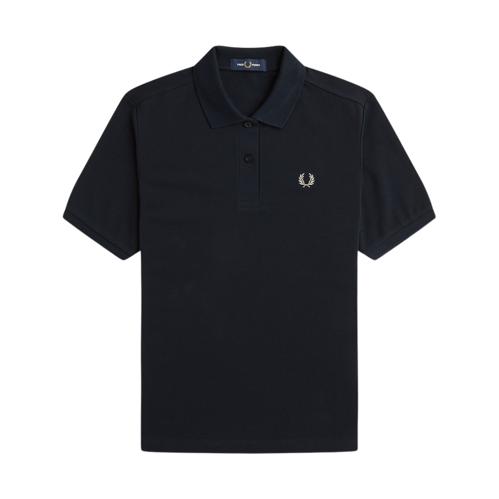 AFPF2416000-721 Fred Perry Womens G6000 Plain Fred Perry Shirt Navy
