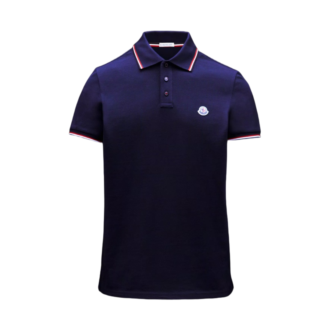 몽클레르 로고 폴로 셔츠 인디고 블루 - 23FW(Moncler Logo Polo Shirt Indigo Blue - 23FW) - 1