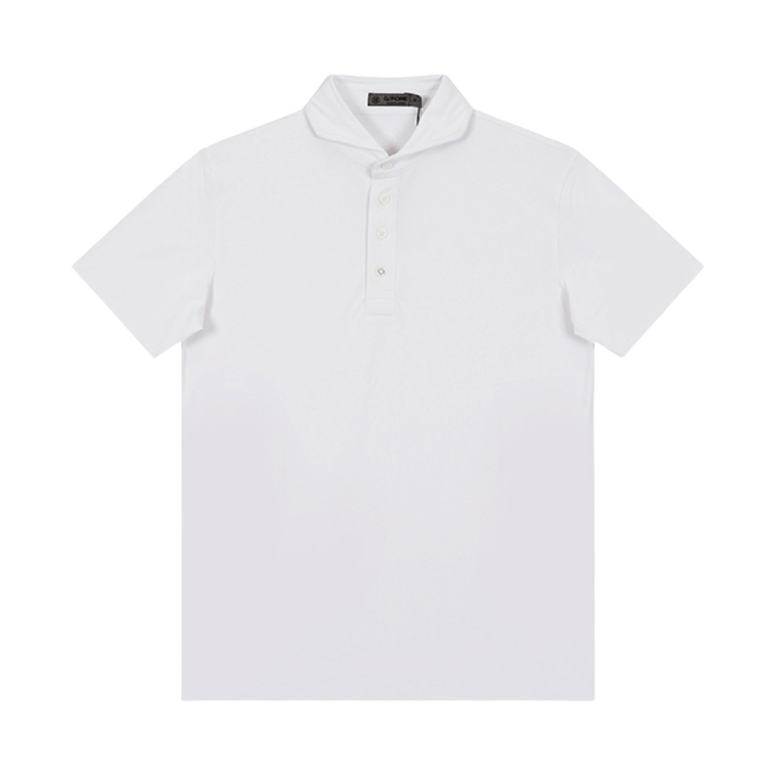 G4MC0K300 G/Fore Essential Modern Spread Collar Tech Pique Slim Fit Polo Snow