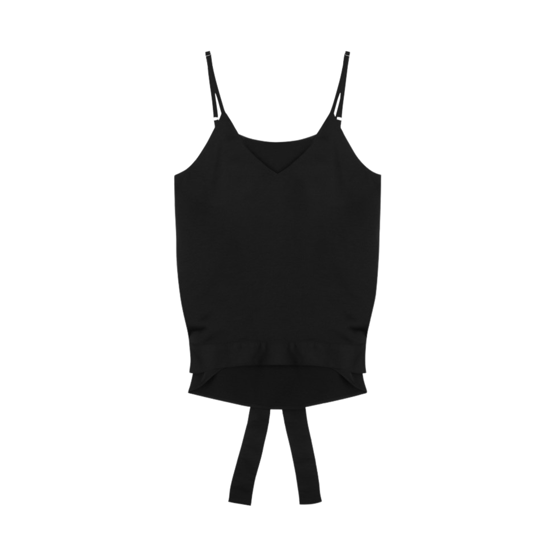 23SSCECILSHF02 Haveless Women Cecil Back Ribbon Blouse Black