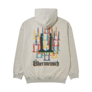 G-DRAGON Ubermensch Hoodie Zip-Up Oatmeal