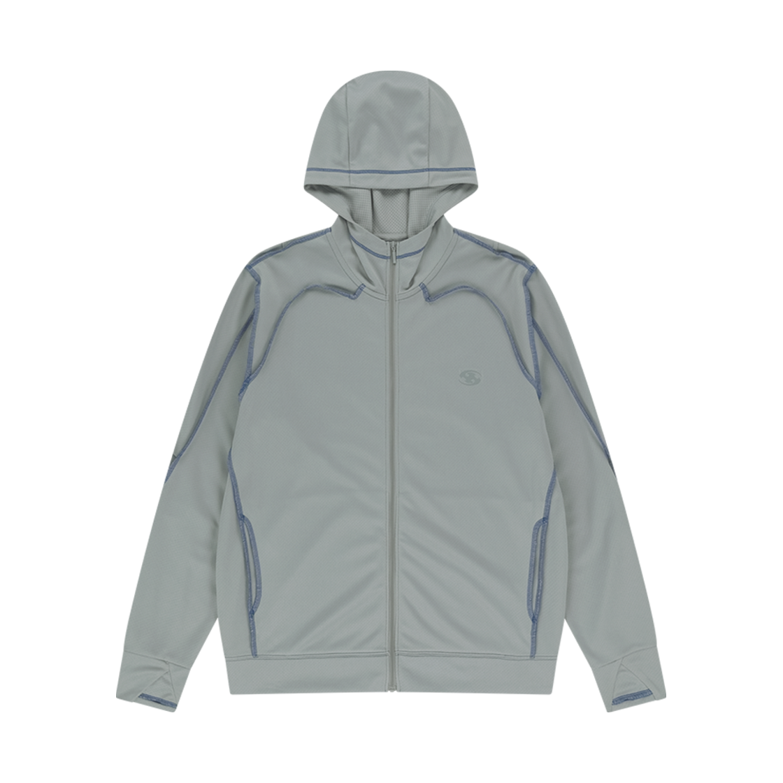 산산기어 오버록 메쉬 집업 라이트 그린 | Sansan Gear | KREAM