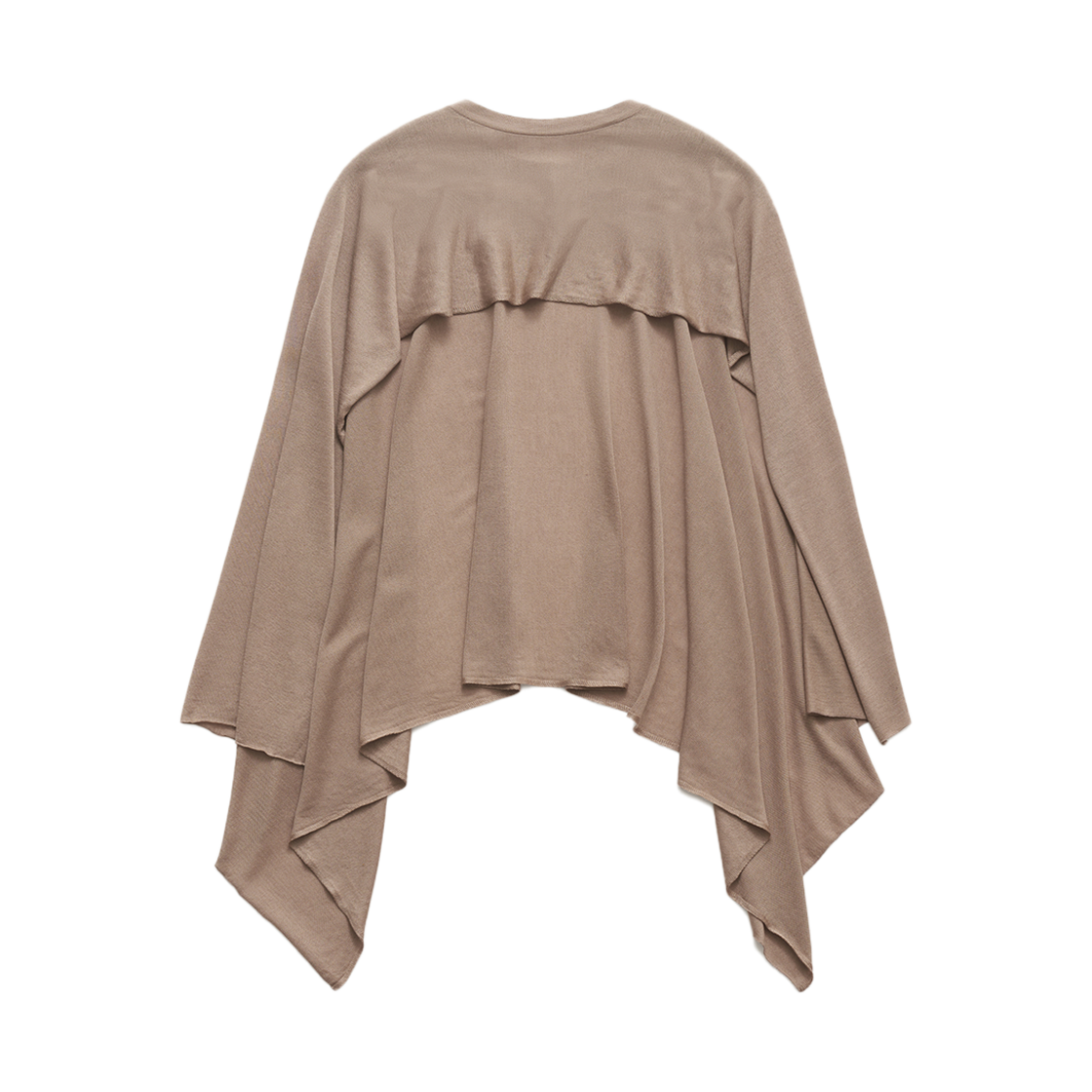 FV25B_CD01MM000 FARVEN [16Gauge] Tencel Silk Cape Mocha Mousse