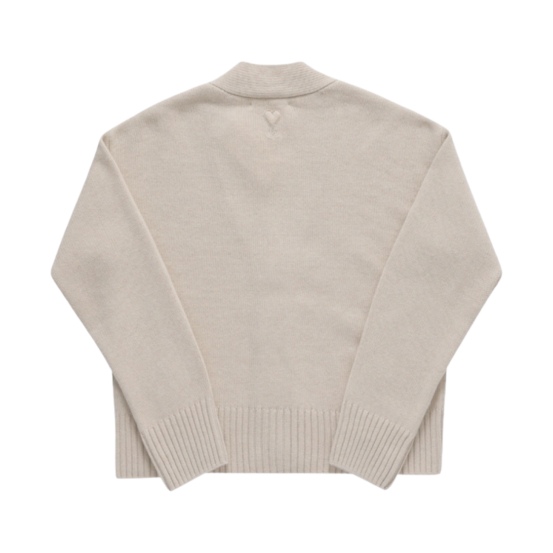 아미 크롭 가디건 크림(AMI Cropped Cardigan Cream) - 2