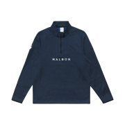 Malbon Golf X Nike Therma-Fit Victory Half Zip Top Midnight Navy Black