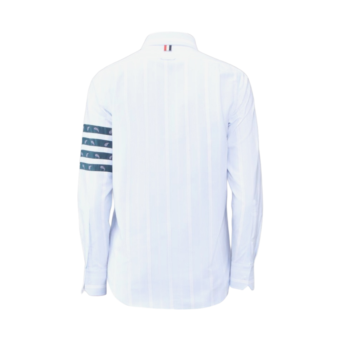 톰브라운 페이즐리 타이 자카드 사선 스트레이트 핏 라이트 블루(Thom Browne Paisley Tie Jacquard 4-Bar Straight Fit Shirt Light Blue) - 2
