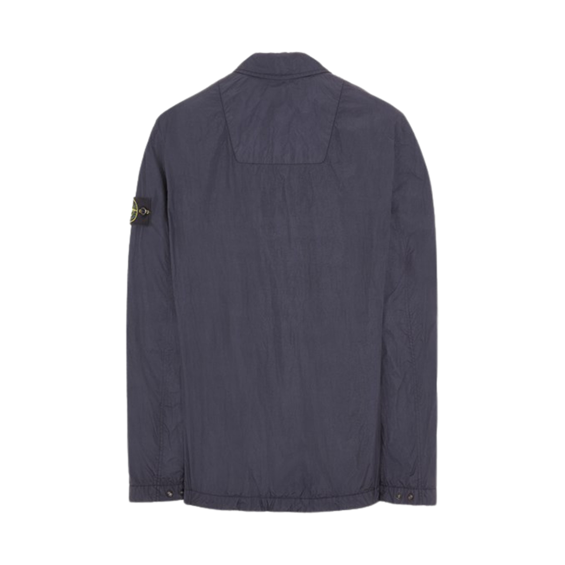 스톤 아일랜드 10522 가먼트 다이드 크링클 랩스 R-NY 오버셔츠 블루 - 24SS(Stone Island 10522 Garment Dyed Crinkle Reps R-NY Overshirt Blue - 24SS) - 2