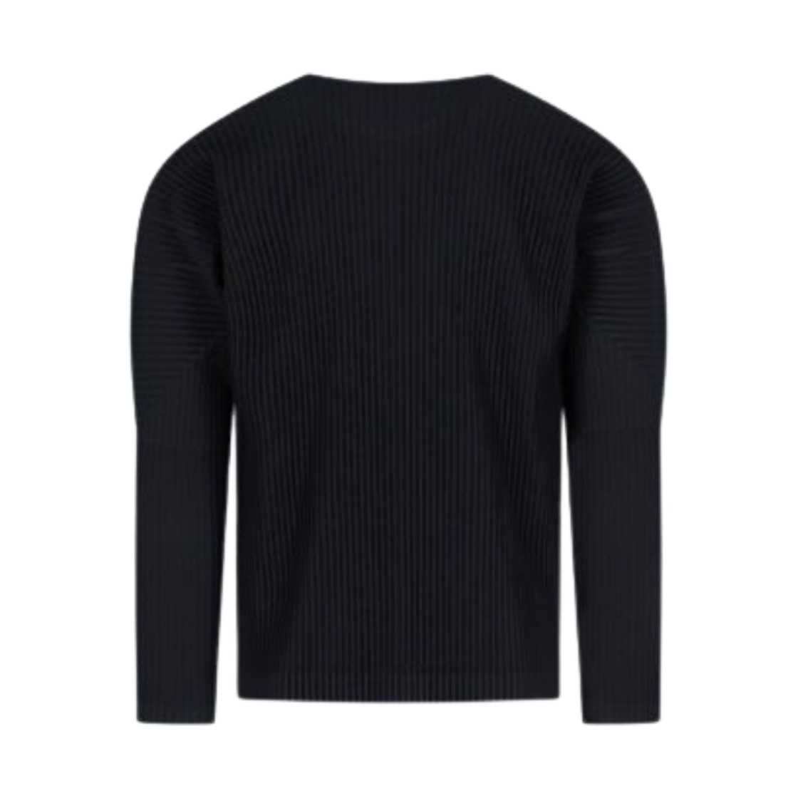옴므 플리세 이세이 미야케 플리츠 롱슬리브 티셔츠 블랙(Homme Plisse Issey Miyake Pleated Long Sleeve T-Shirt Black)