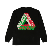 Palace P-3D Longsleeve Black - 23FW