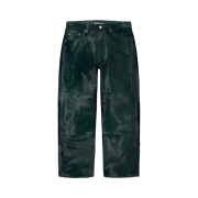 Supreme Ponyhair Loose Fit 5-Pocket Jean Green - 25SS