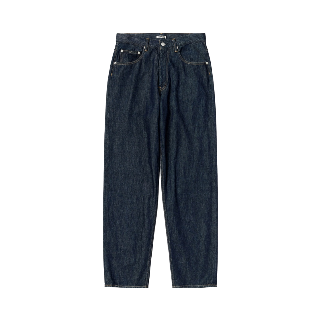 A00P03DM Auralee Hard Twist Denim Wide Pants Indigo