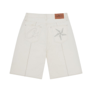 Corteiz C-Star Denim Jorts Natural
