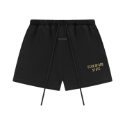 Essentials Fleece Soccer Short Black - 24FW