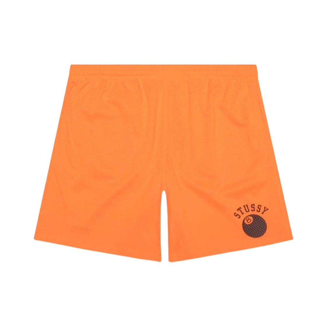 스투시 8볼 메쉬 쇼츠 오렌지
