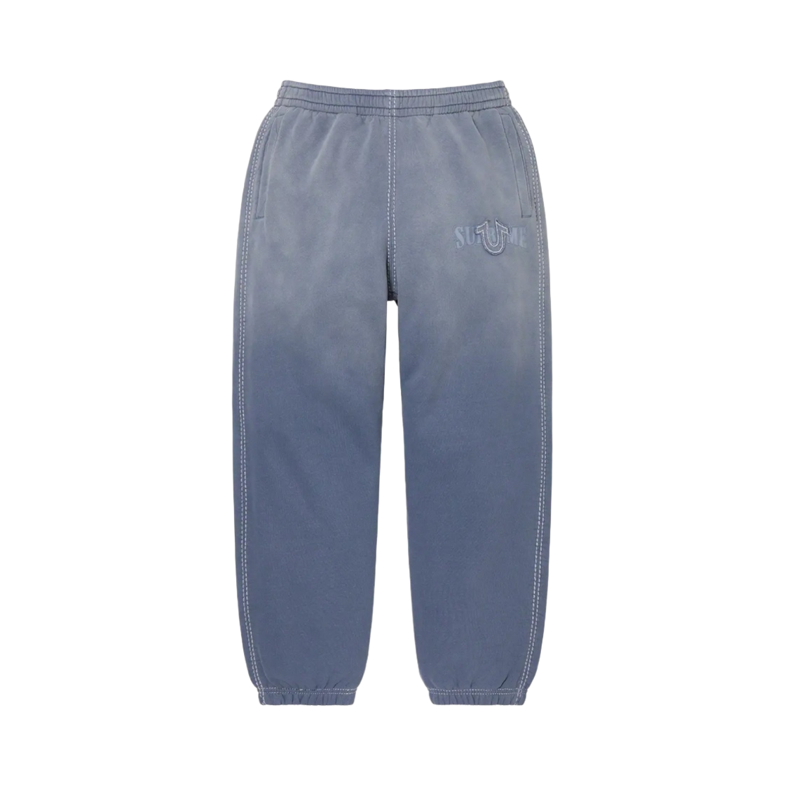 슈프림 x 트루 릴리전 스웨트팬츠 인디고 - 22FW