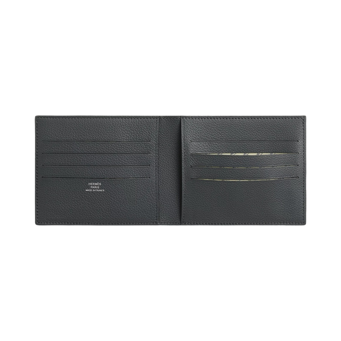 에르메스 시티즌 트윌 컴팩트 카드 홀더 에버컬러 & 그리 미스티 죤 밀턴(Hermes Citizen Twill Compact Card Holder Evercolor & Gris Misty Jaune Milton) - 2