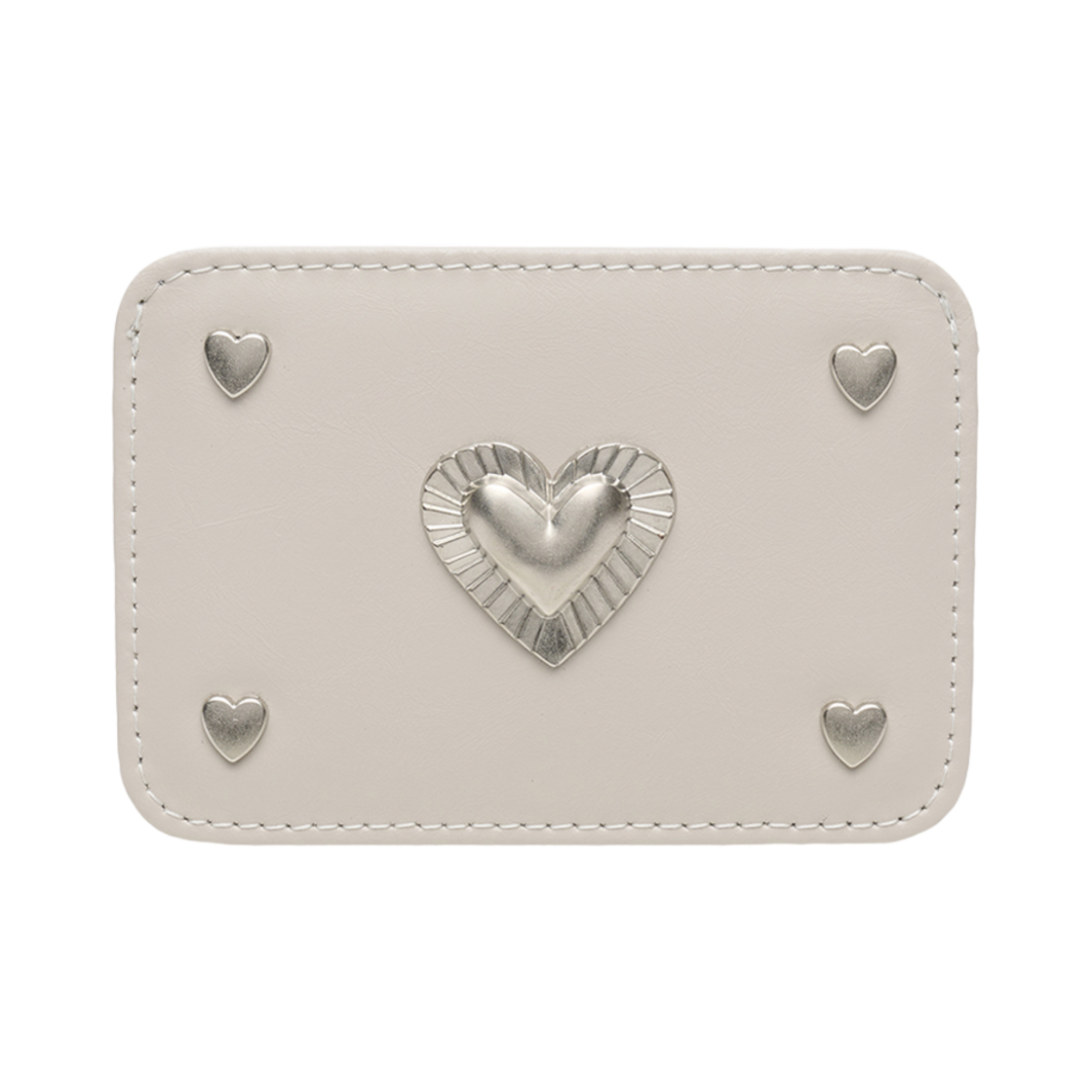 르마스크 파이 하트 슬림 카드지갑 웜그레이(Le Masque Pie Heart Slim Card Wallet Warmgray)