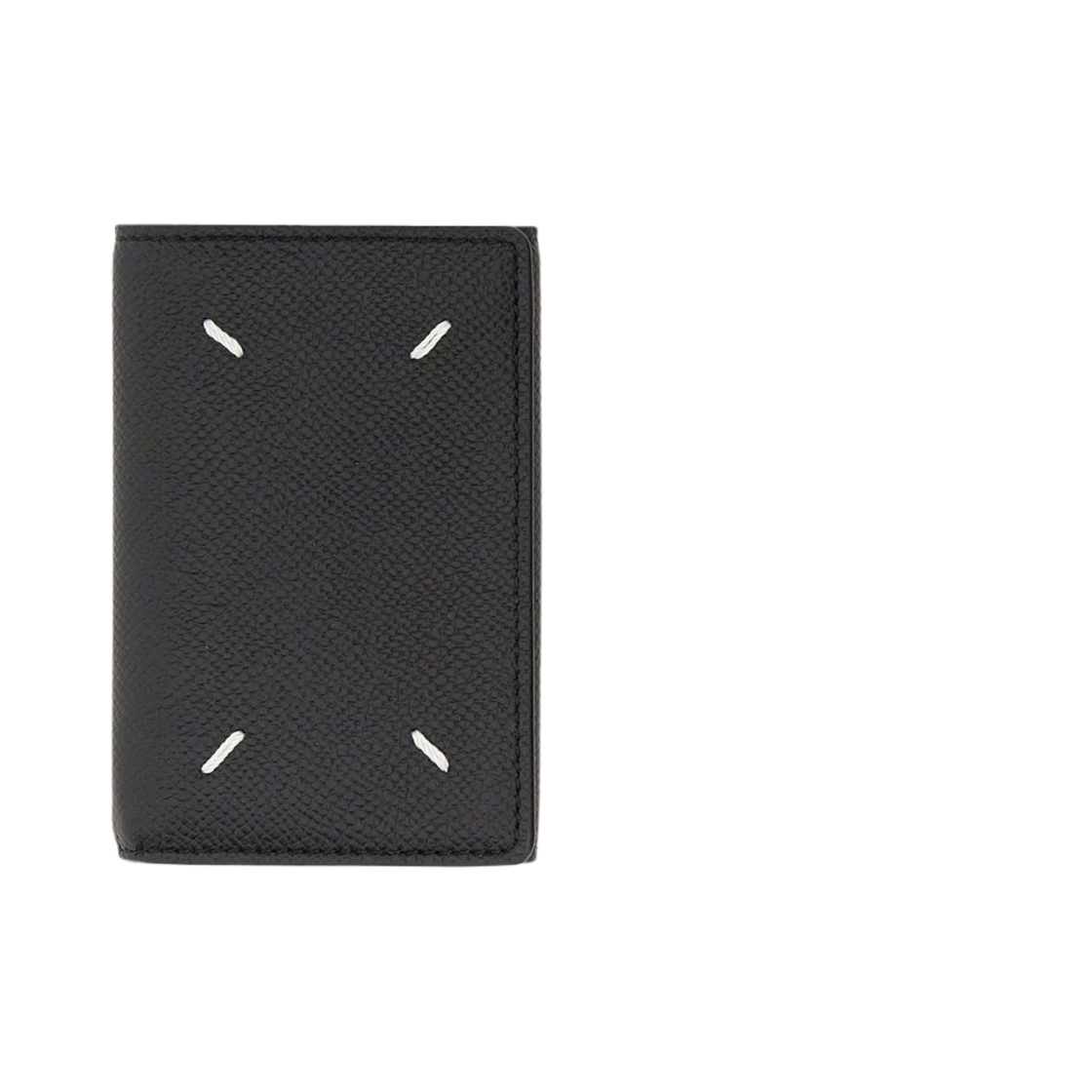 메종 마르지엘라 그레인 레더 카드 케이스 블랙(Maison Margiela Grain Leather Card Case Black) - 1