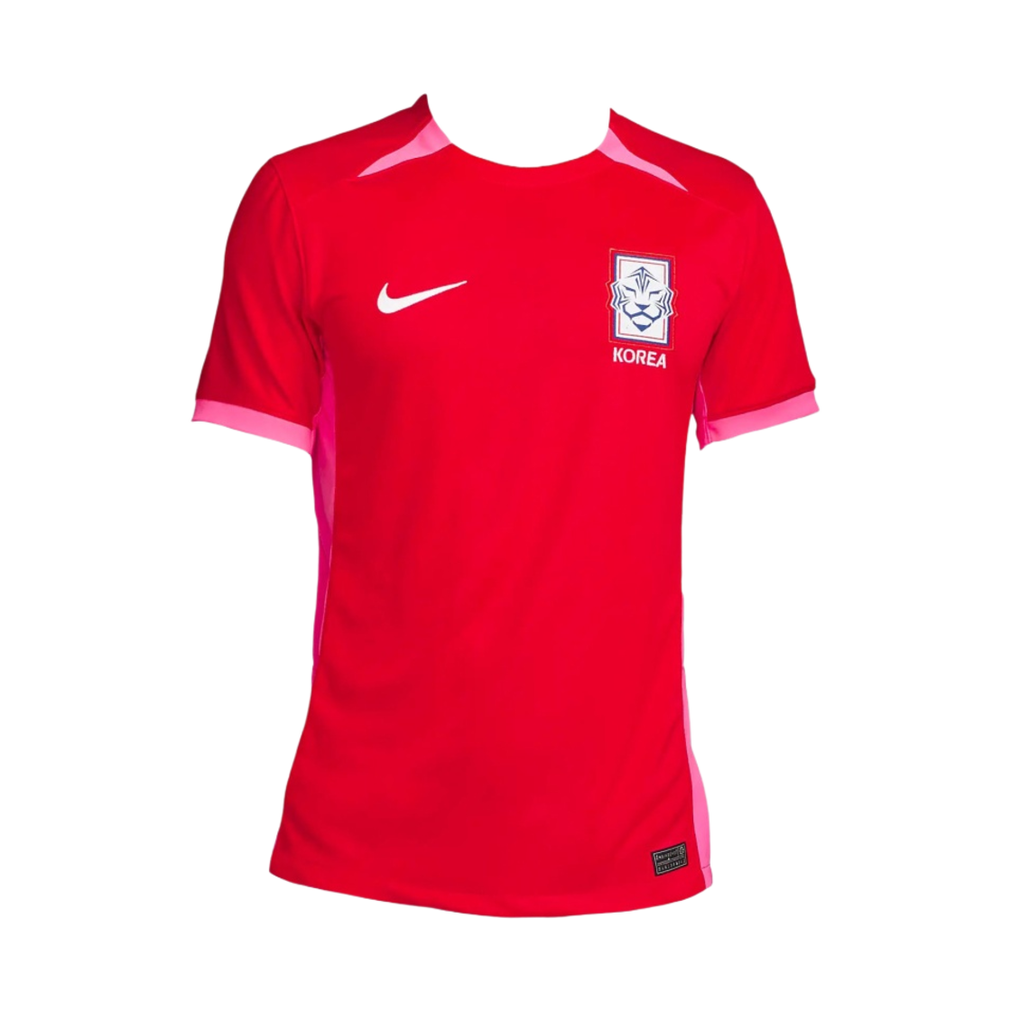 나이키 코리아 2023 드라이핏 스타디움 홈 숏슬리브 저지 글로벌 레드 - 아시아 (논 마킹 버전)(Nike Korea 2023 Dri-Fit Stadium Home SS Jersey Global Red - Asia (Non Marking Ver.))