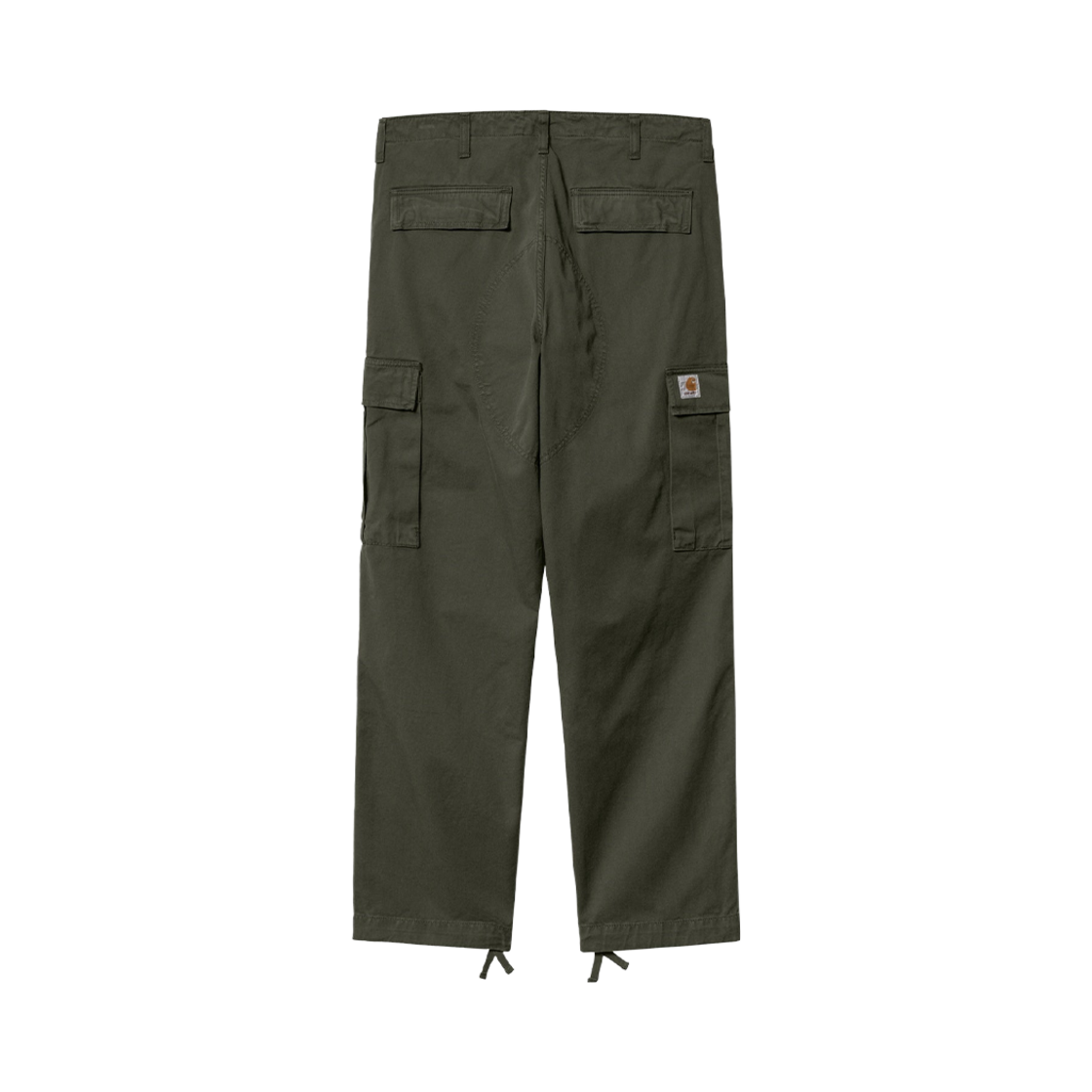 I030475-1NQ-GD Carhartt WIP Moraga Twill Regular Cargo Pants Plant