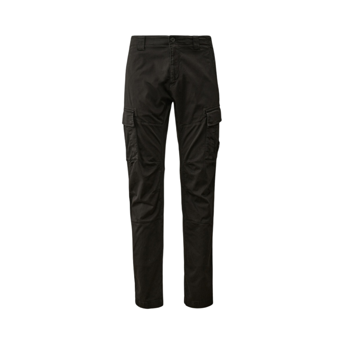 16CMPA056A005694G999 C.P. Company Stretch Sateen Ergonomic Lens Cargo Pants Black - 24SS